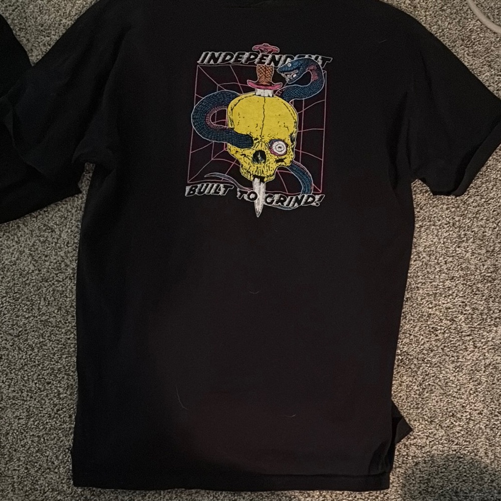 Independent Black Graphic Tee